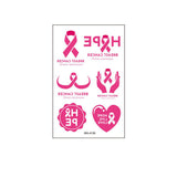 PINK RIBBON TATTOOS BREAST CANCER AWARENESS_CWMM8380