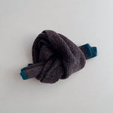 COLORBLOCK KNIT SCARF FOR KIDS WARM DESIGN_CWASC2086