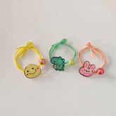 CUTE CARTOON SMILING DINOSAUR KNOTTED HAIR TIE_CWAHA1862