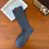 NEW COTTON VERTICAL STRIPED BONELESS PILE SOCKS_CWMS1393