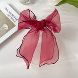 ORGANZA SOLID COLOR LONG SMALL SILK SCARF_CWASC0744