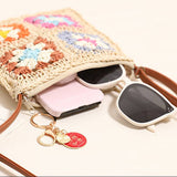RETRO SQUARE HOLLOW FLOWER CROSSBODY STRAW BAG_CWAB1863