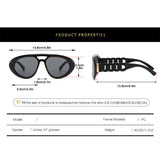 PERSONALIZED THICK CHAIN FASHIONABLE SUNGLASSES_CWASG0458