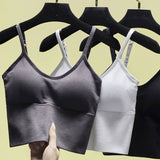 PLAIN SOLID COLOR BASIC TANK TOP WITH BUILT IN BRA_CWTTK0796