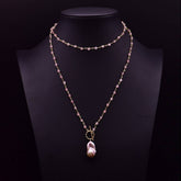 Womens Fashionable Pearl Pendant Necklace