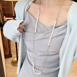 Womens Elegant And High-End Long Necklace
