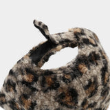 Women¡¯S Leopard Print Baseball Cap Retro Duckbill_Cwah04725