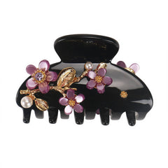 HAIR GRAB ACETATE FLOWER MEDIUM HAIR GRAB_CWAHA4320