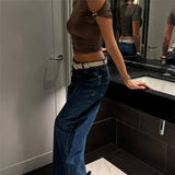 Solid One Shoulder Crop Top