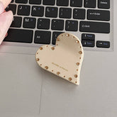 CRYSTAL HEART ACETATE HAIR CLAW LUX CHIC STYLE_CWAHA2640