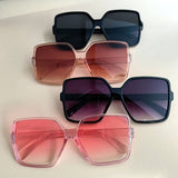 STREET SHOOTING SQUARE LARGE FRAME SUNGLASSES_CWASG0121