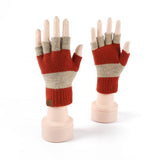 Winter Fingerless Knitted Warm Touchscreen Gloves_Cwmm2881