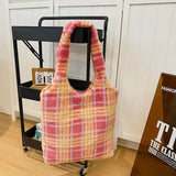 FLUFFY WOOL TOTE BAG FASHION SHOULDER BAG_CUAB00581