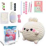 HANDMADE BUNNY DOLL CROCHET MATERIAL PACKAGE_CWMM1864