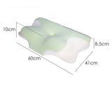 A CLASS MEMORY FOAM NECK PILLOW WITH PILLOWCASE_CWMM8092