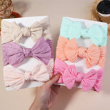 BABY HEADBAND SET WITH JACQUARD BOW_CWAHA6683