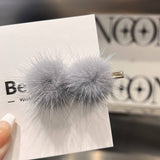 CUTE FURRY HAIRPIN DUCKBILL CLIP BANGS HAIRPIN_CWAHA3301