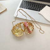 CONCH LIPSTICK CELEBRITY EVENING BAG CLUTCH BAG_CWAB3264