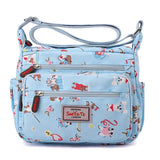 Printed Large Capacity Nylonshoulder Crossbody Bag_Cwasc1788