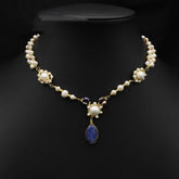 NEW DESIGN NATURAL FRESHWATER PEARL NECKLACE_CWAJE3834