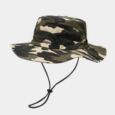 EMBROIDERED CAMOUFLAGE SUN HAT UV PROTECTION_CWAH3830