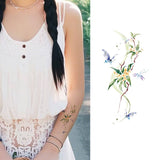 ELEGANT FLORAL ARM TATTOOS WATERPROOF LONG LASTING_CWMM8263