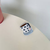 ACRYLIC COFFEE CUP HAIR CLAW CUTE SHARK CLIP_CWASC1585