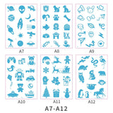 KIDS TATTOO STICKER SET CREATIVE BODY ART DECALS_CWMM8355