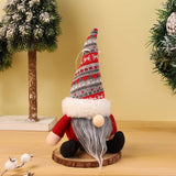 KNITTED HAT BALL FOREST OLD MAN PENDANT DECORATION_CWMM2771