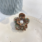 LORAL PEARL HAIR CLAW RHINESTONE ELEGANT CLIP_CWASC1601