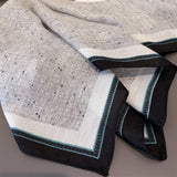 Fresh Herringbone Textured Satin Scarf_Cwasc03314