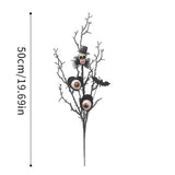 CREATIVE SKULL EYE FLORAL PICK HALLOWEEN DECOR_CWMM9905