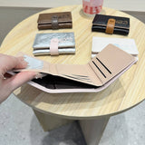 Cute Cat Embossed Mini Trifold Wallet With Snap_Cwab06228