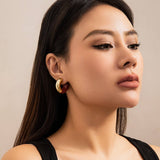 MINIMALIST AND PERSONALIZED MAILLARD RETRO EARRING_CWAJE1144