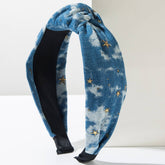NEW TIE DYE DENIM HEADBAND_CWAHA1983
