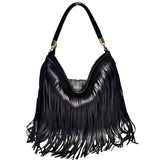 Cwab4540_Soft Leather Double-Sided Tassel Handbag