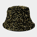 ALL MATCH SEQUINED PERSONALITY STREET BUCKET HAT_CWAB2929