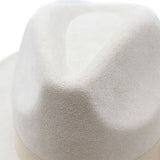 SUEDE HAT FLAT BRIM HAT FLAT BRIM GENTLEMAN HAT_CWAH2527