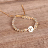 CONSTELLATIONS 4MM STONE BEADS BRAIDED BRACELETS_CWAJE3939