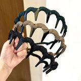 SIMPLE NON SLIP TOOTHED WAVY HEADBAND_CWAHA2844