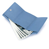 SHORT RFID COIN POCKET WALLET MINI LEATHER WALLET_CWAB3700