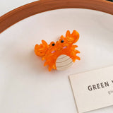 CUTE OCEAN HAIR CLIPS ACETATE SEA ANIMAL CLAWS_CWAHA5756