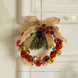 Cwmm10375_Christmas Metal Bell Ornaments Tree Wreath Decor
