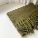 SOFT MOHAIR FEEL SCARF COZY WINTER WRAP_CWASC0323