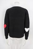 Valentines Day Little Hearts Jacquard Sweater