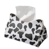 NEW HOUSEHOLD CUTE COW CARTOON TABLE TISSUE BOX_CWMM2258