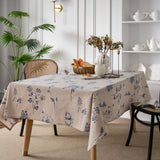 COTTON AND LINEN RECTANGULAR FRESH TABLECLOTH_CWMM0953