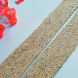 Women Sparkle Rhinestone Fishnets Stockings_Cwms0230