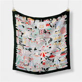 MIDDLE EASTERN KEFFIYEH SCARF FOR TRAVEL HEADWEAR_CWASC0652