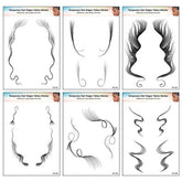 BABY HAIRLINE TATTOO STICKERS FOR FOREHEAD BANGS_CWMM8336
